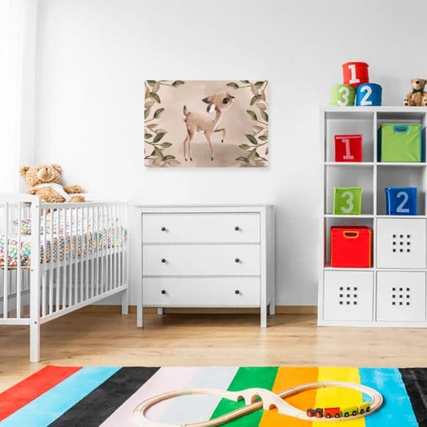 Obraz dla chłopca z sarną