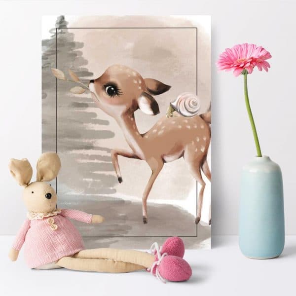 Plakat boho dla dzieci