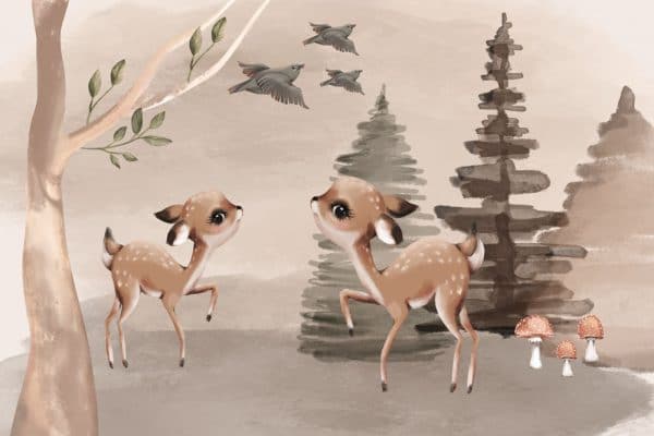 Fototapeta dziecięca - Sarny