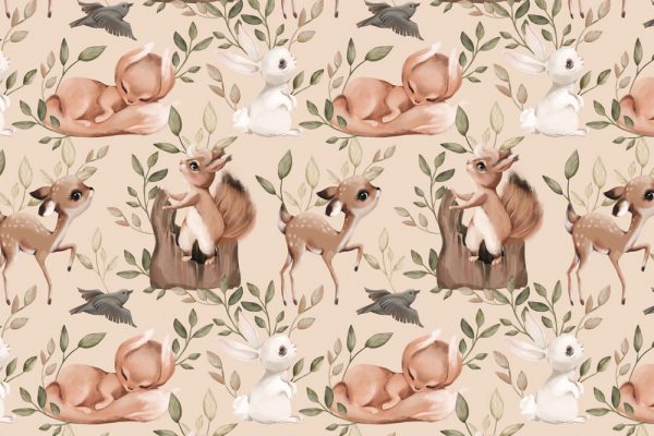 Tapeta dla dzieci - Wiewiórka