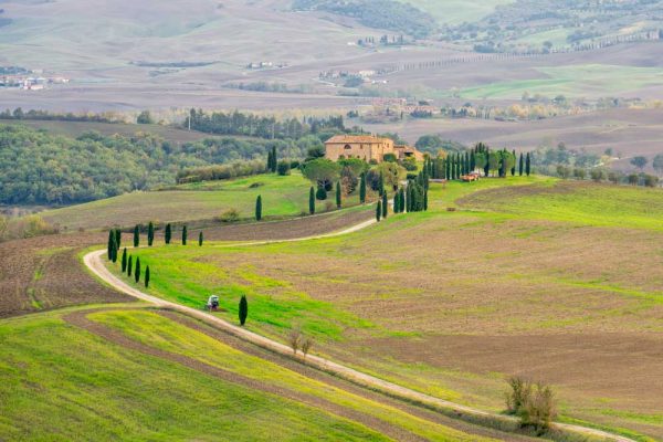 Plakat z drogą Gladiatora
