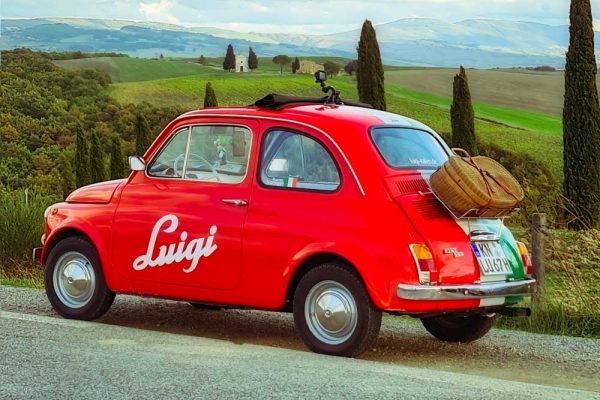 Obraz - Czerwone auto