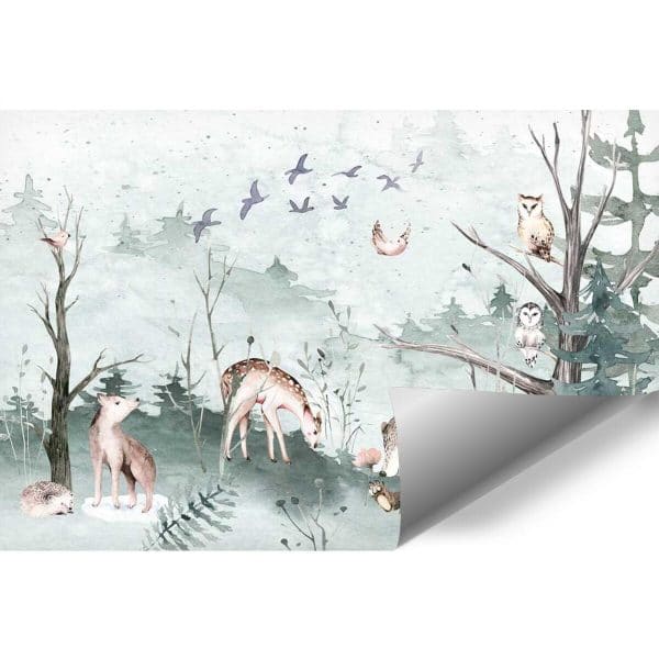 Fototapeta z lasem dla chłopca