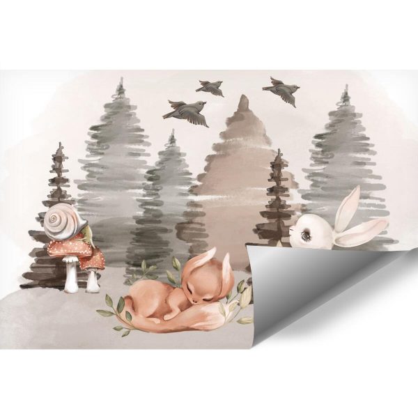 Fototapeta boho do pokoju dziecka - Zwierzęta