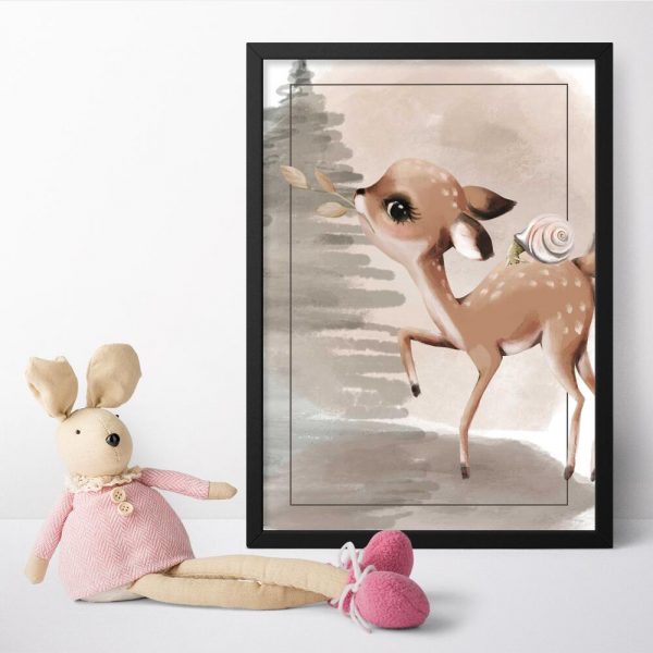 Plakat boho do pokoju dziewczynki