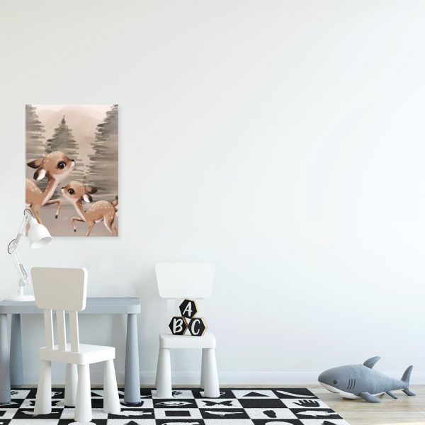 Obraz boho z sarenkami