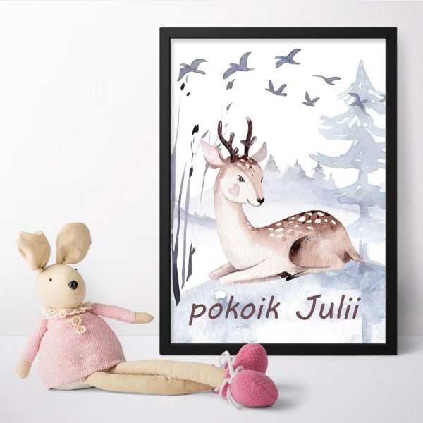 dedykowany plakat do pokoju dziecka