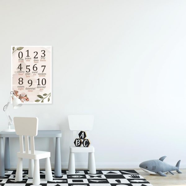 edukacyjny plakat do przedszkola