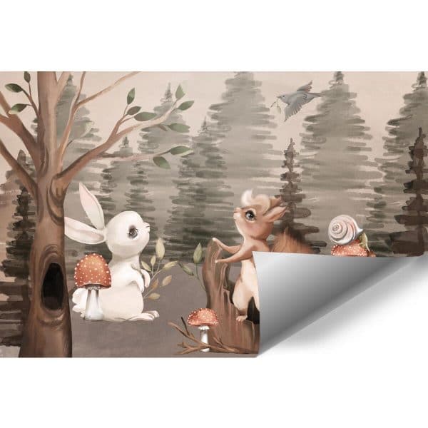 Foto-tapeta z muchomorkami do pokoju dziecka