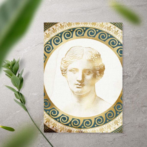 Plakat z głową mężczyzny