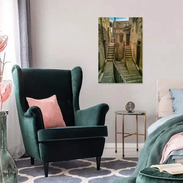 Obraz uliczki w Sorano.