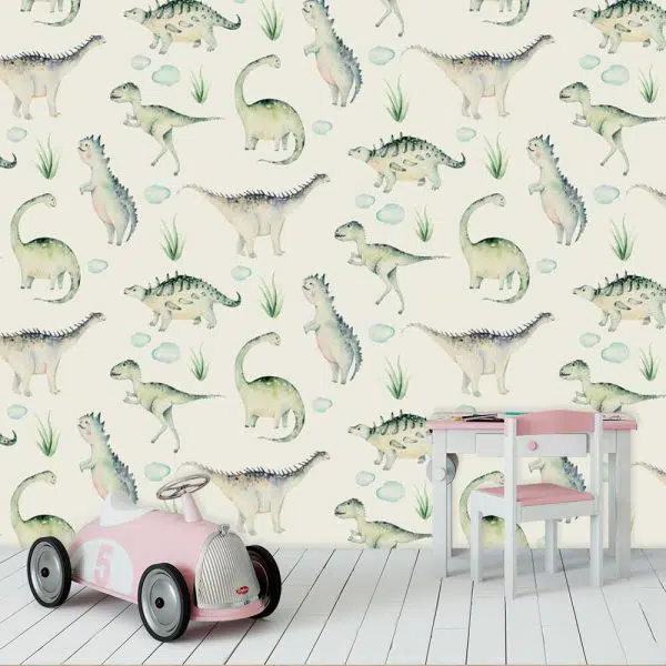 Dinozaury - Fototapeta dla przedszkolaka