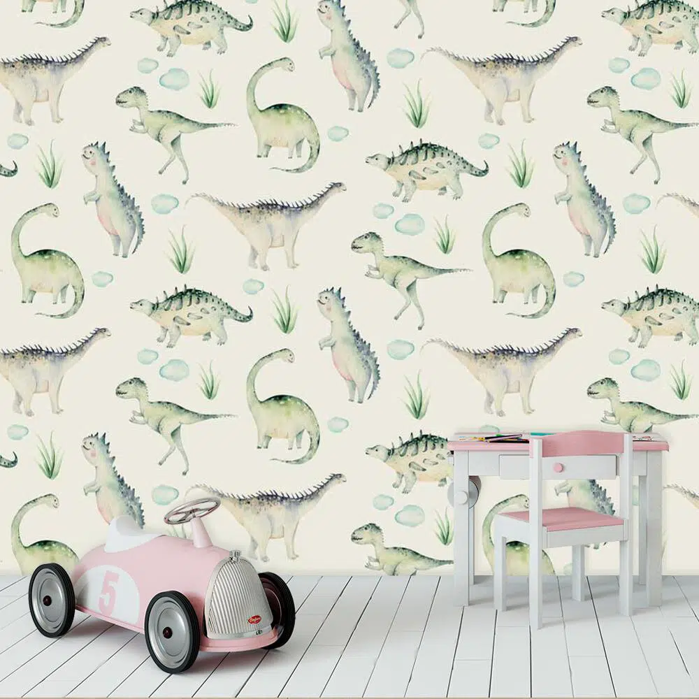 Dinozaury - Fototapeta dla przedszkolaka