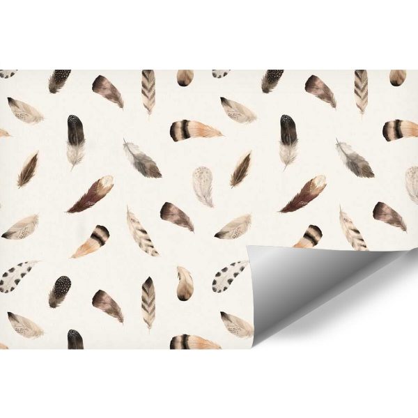 Tapeta - Pióra do pokoju dziecka