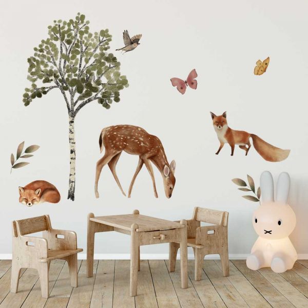 Zestaw naklejek - Las