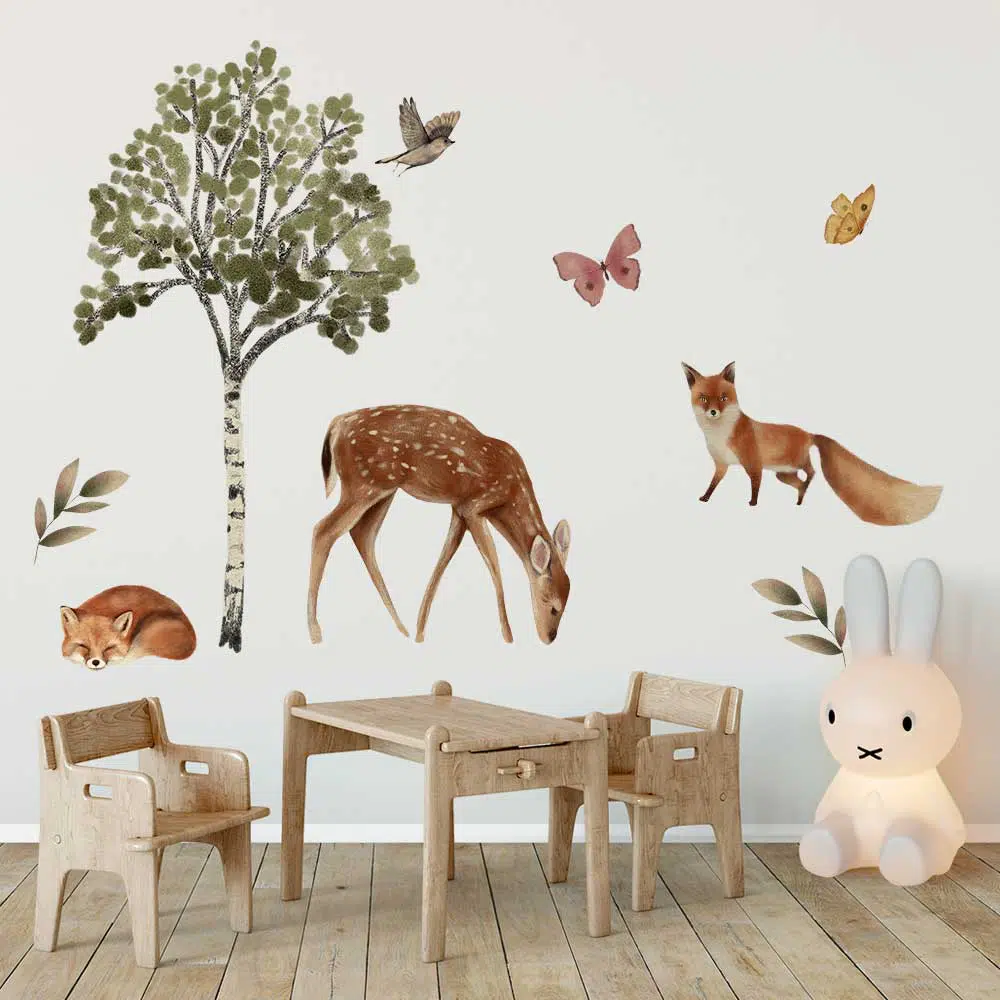 Zestaw naklejek - Las