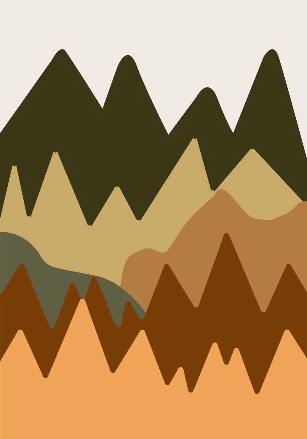 Plakat nowoczesny - Abstrakcja