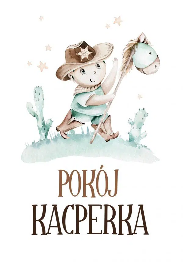 Personalizowany plakat dla chłopca