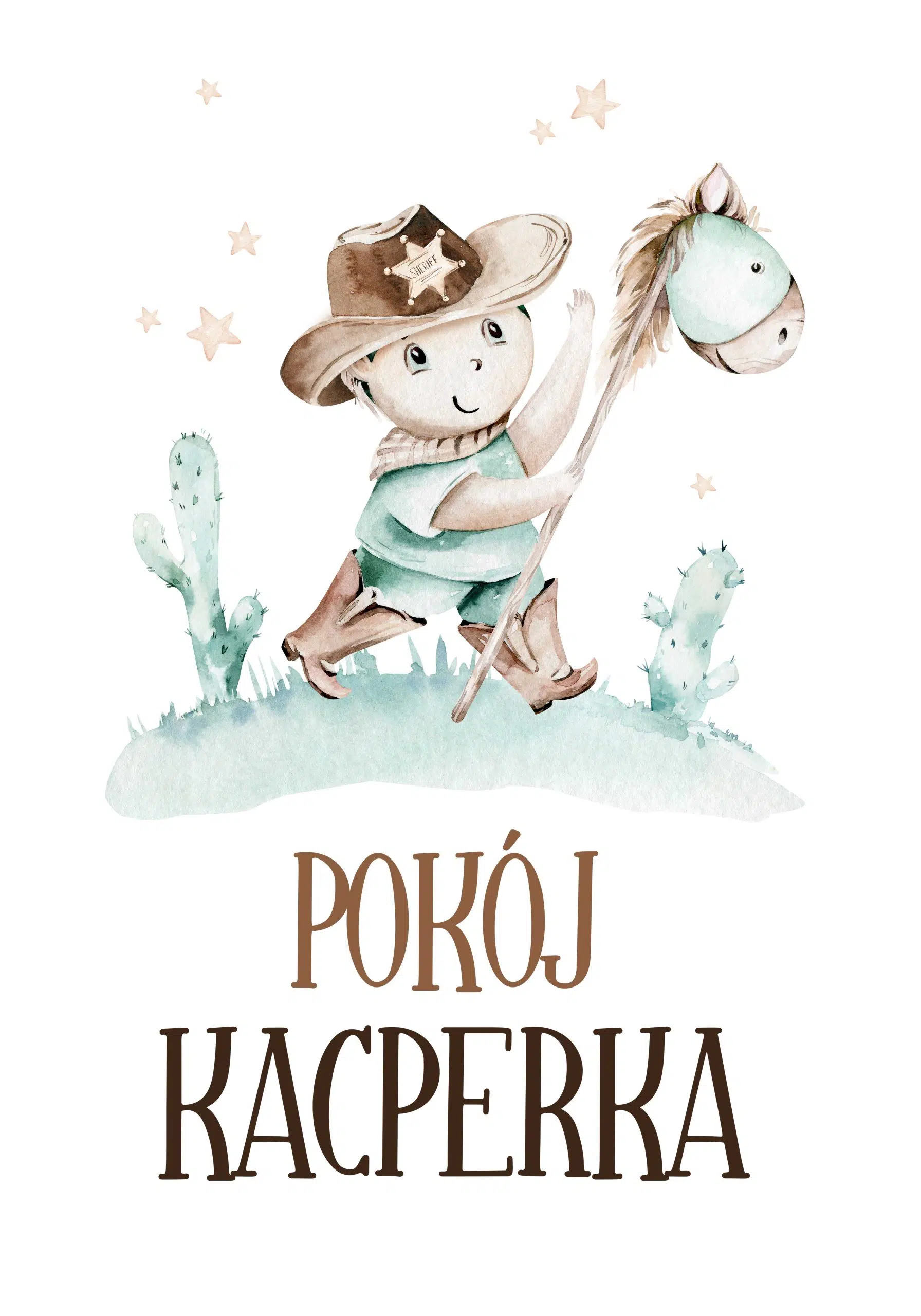 Personalizowany plakat dla chłopca