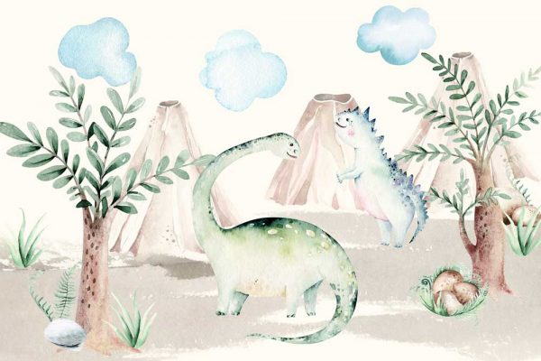 Tapeta dla dzieci - Wulkany