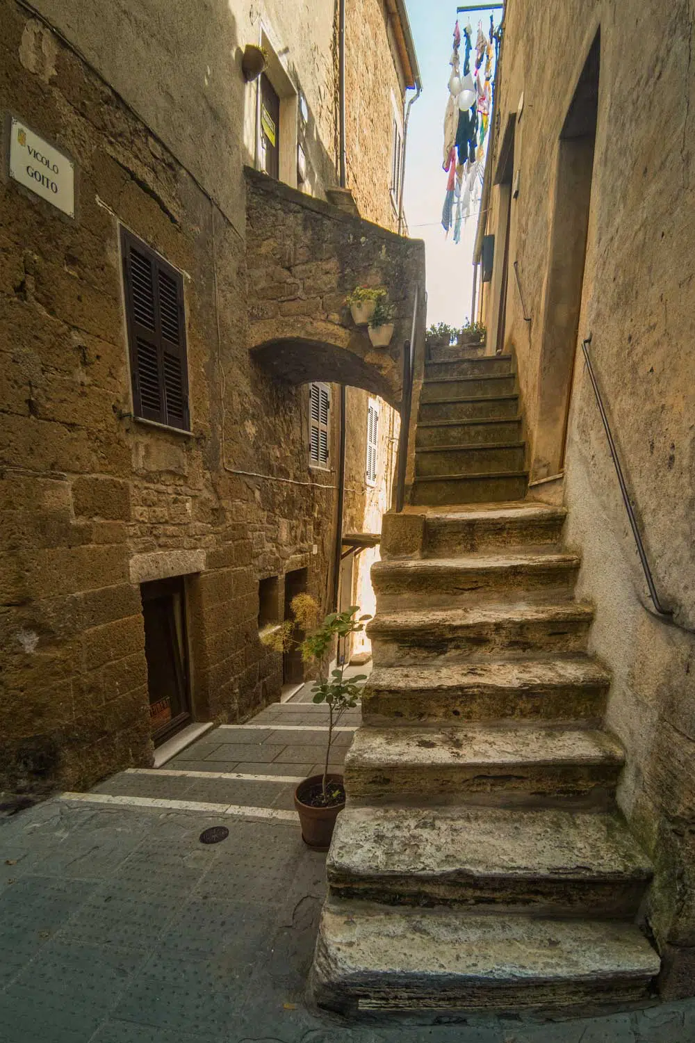 Obraz wąskie uliczki