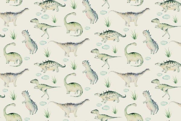 Dinozaury - Fototapeta do dziecinnego pokoju