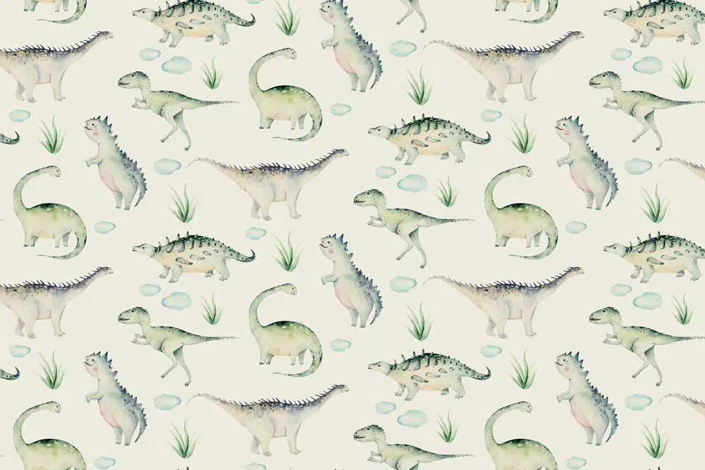 Dinozaury - Fototapeta do dziecinnego pokoju