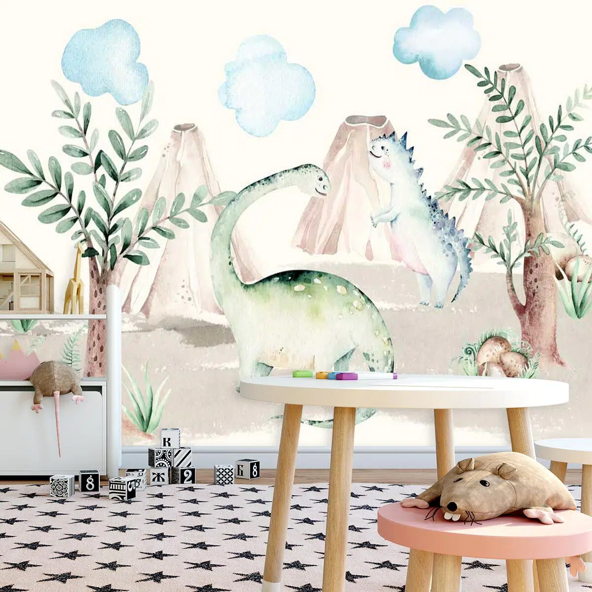 Tapeta obrazująca wulkany