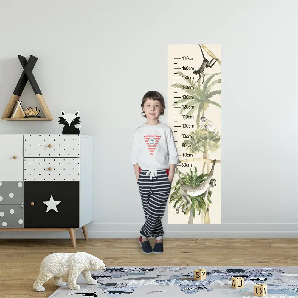 Małpki - Miarka wzrostu dla dzieci