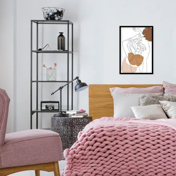 Nowoczesny plakat do sypialni - Kobieta