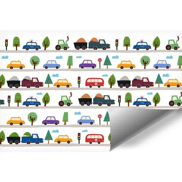 Foto-Tapeta dla dzieci w Autka