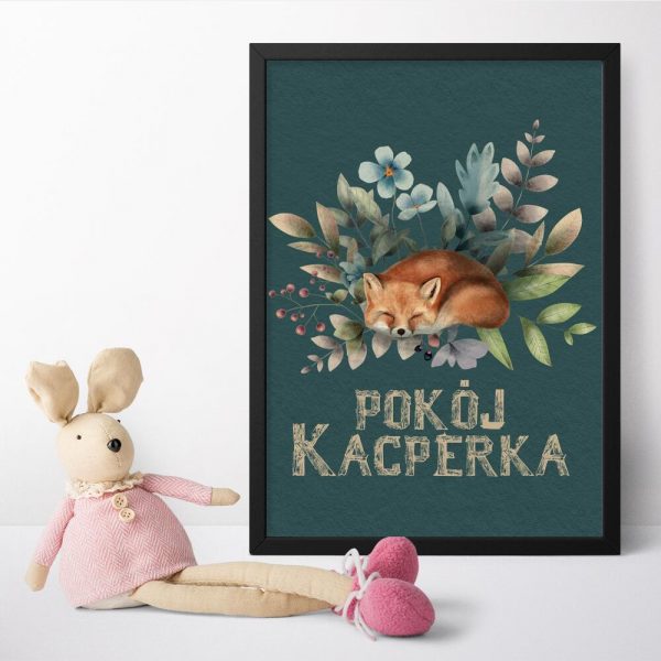Plakat dla Kacperka do pokoju dziecka