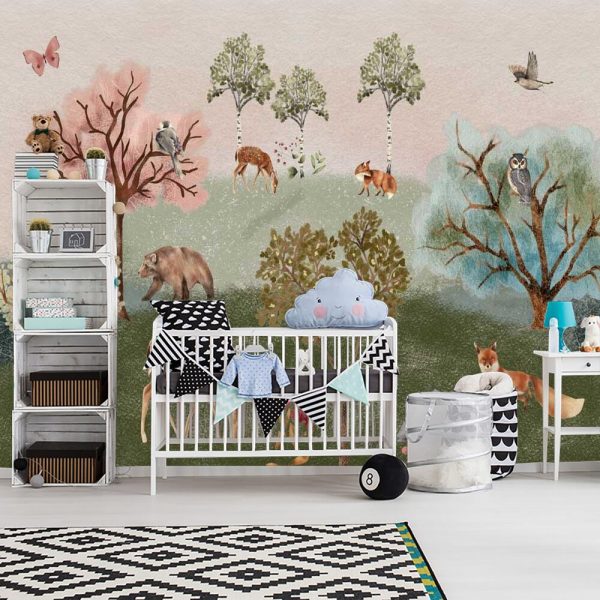 Fototapeta dla chłopca - Leśna polana