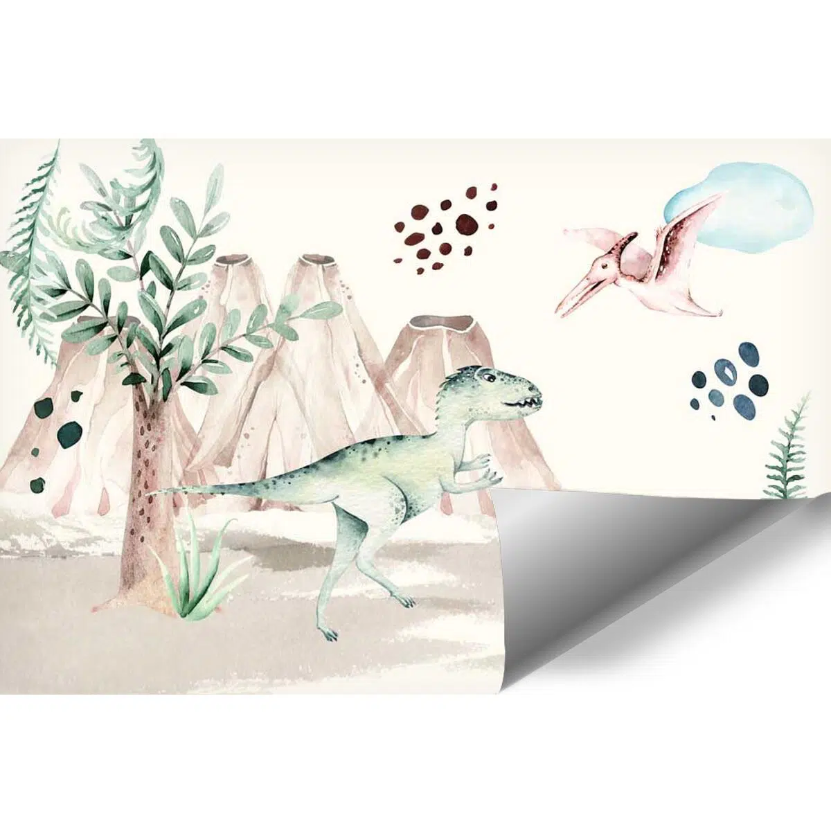 Foto-tapeta dla dziecka z Pterodaktylem