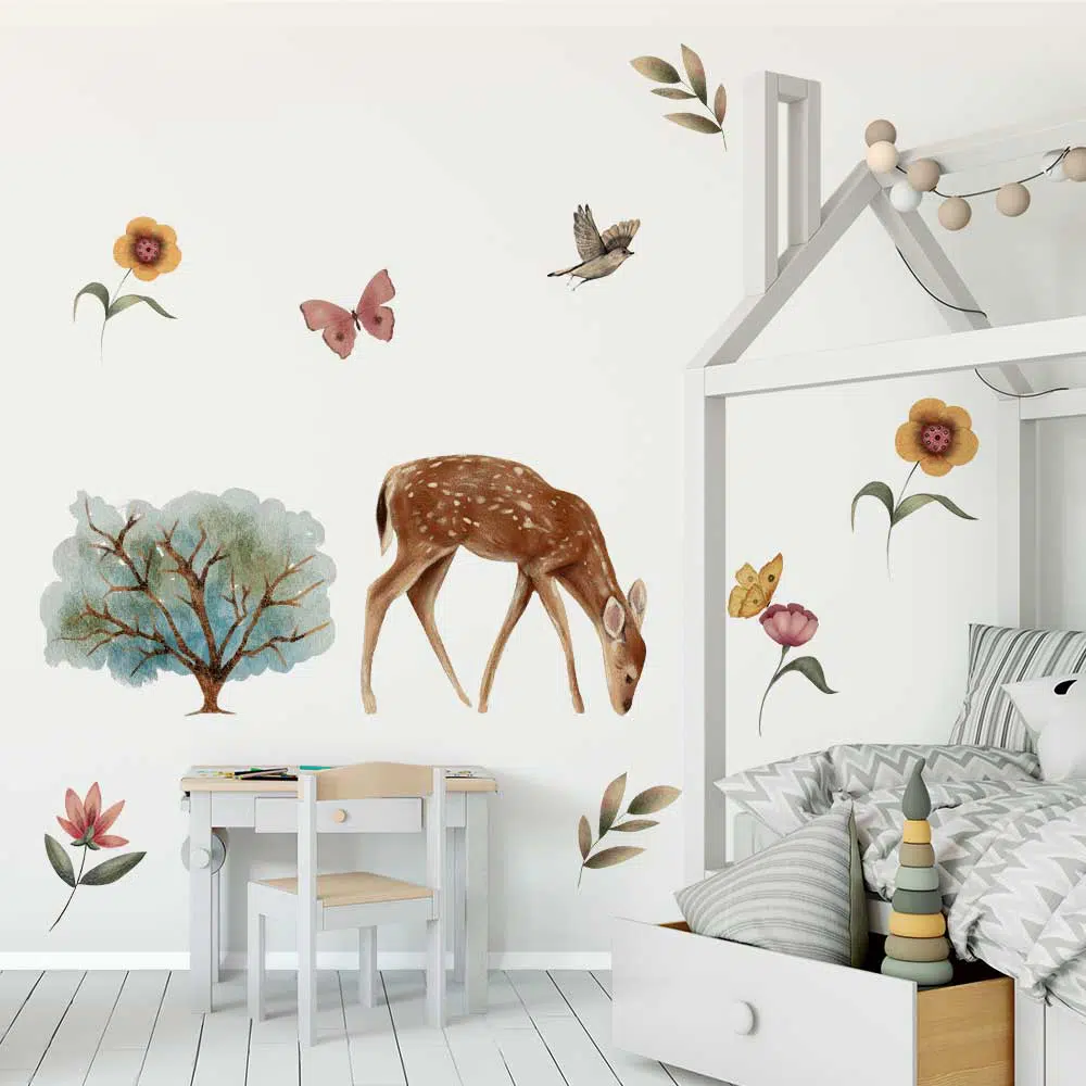 Zestaw naklejek dla dzieci - Las