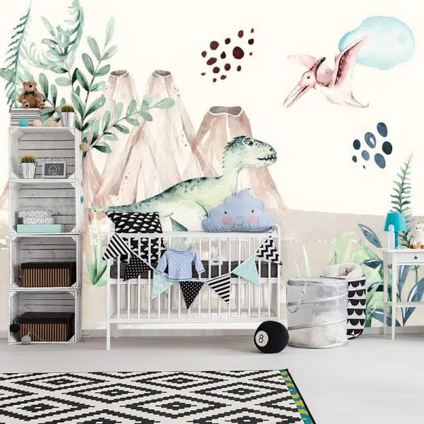 Foto-tapeta dla chłopca z Tyranozaurem Rex