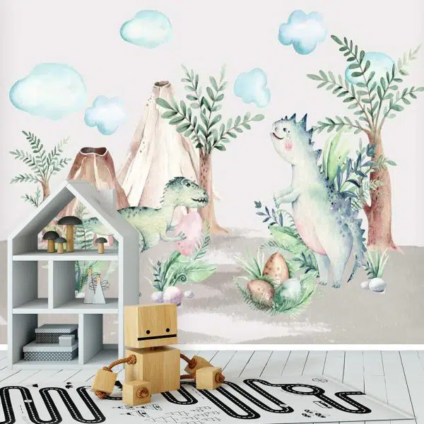 Dziecięca fototapeta - Dinozaury