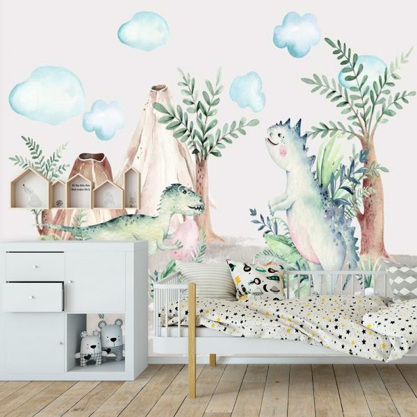 Świat dinozaurów - Fototapeta dla dzieci