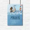 Plakat dziecięcy - Mikołaj