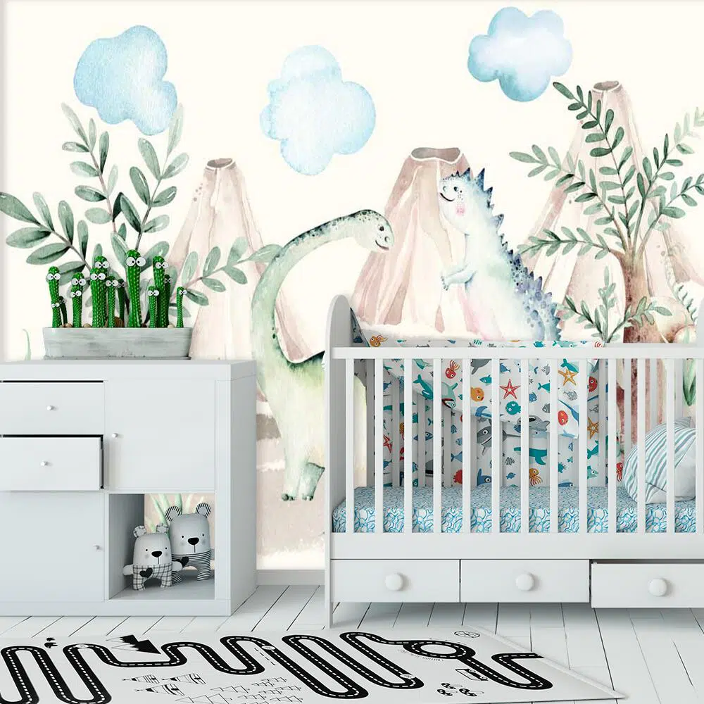 Foto-tapeta dla dzieci z wulkanami