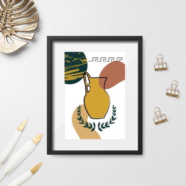 Plakat greckie klimaty