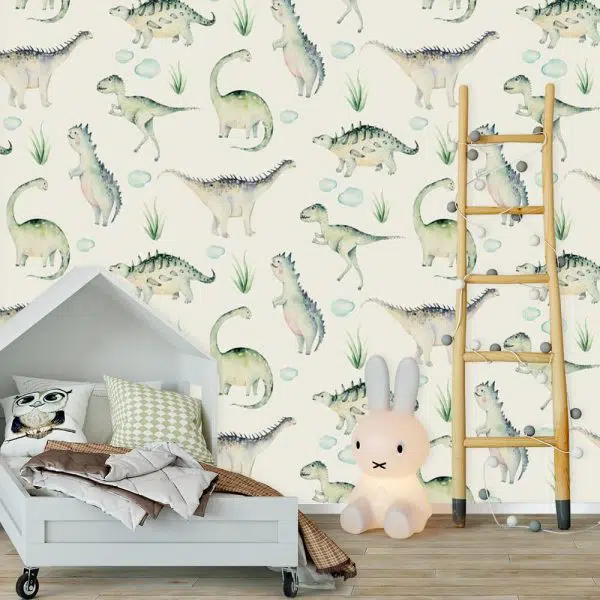 Dinozaury - Fototapeta do pokoiku chłopca