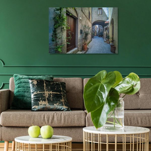 Obraz z miejskimi zakątkami