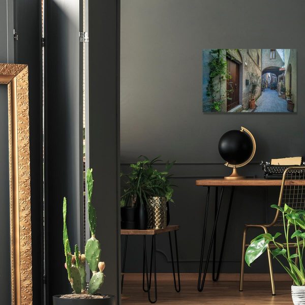 Obraz z bocznymi uliczkami