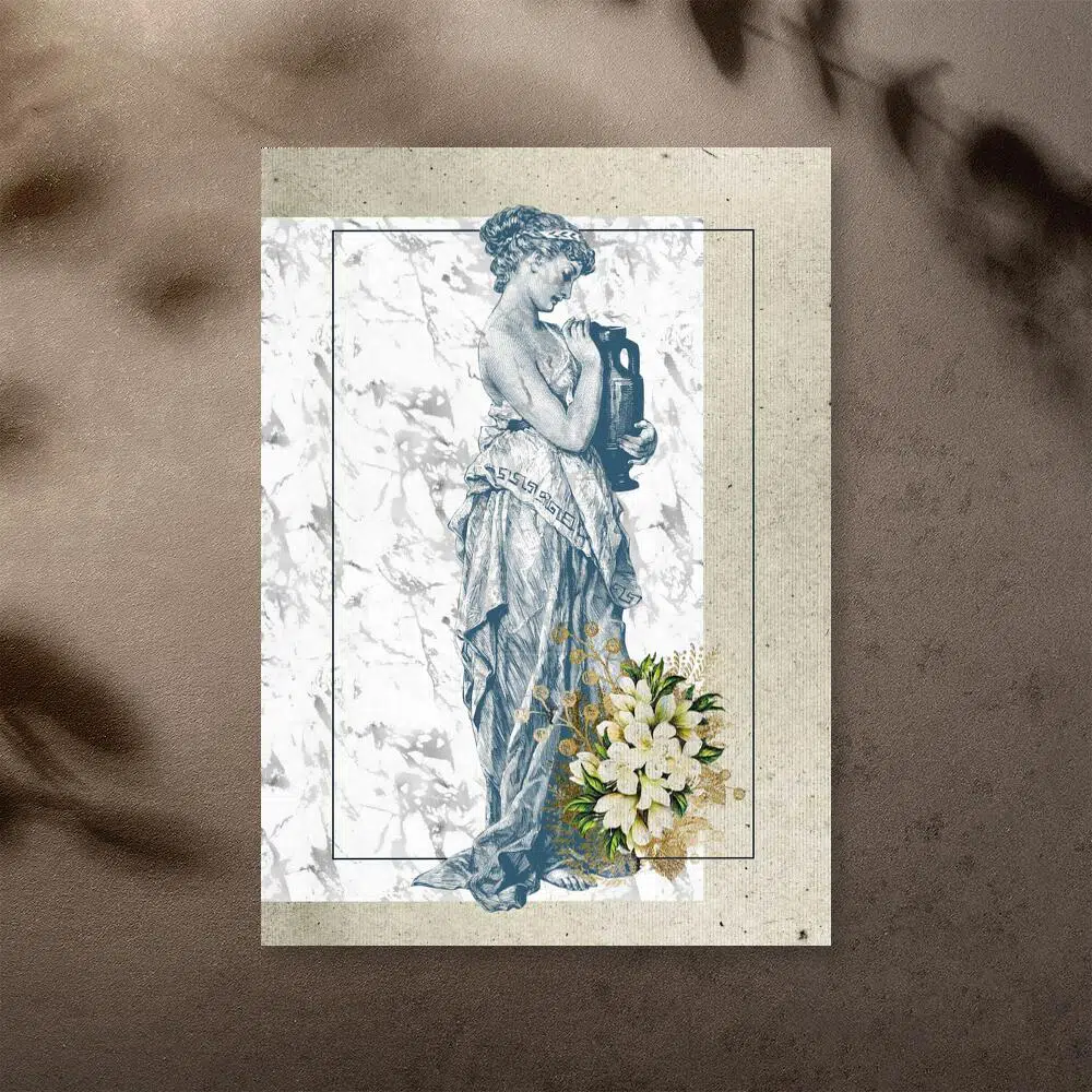 Plakat rzeźba kobiety ze Starożytności