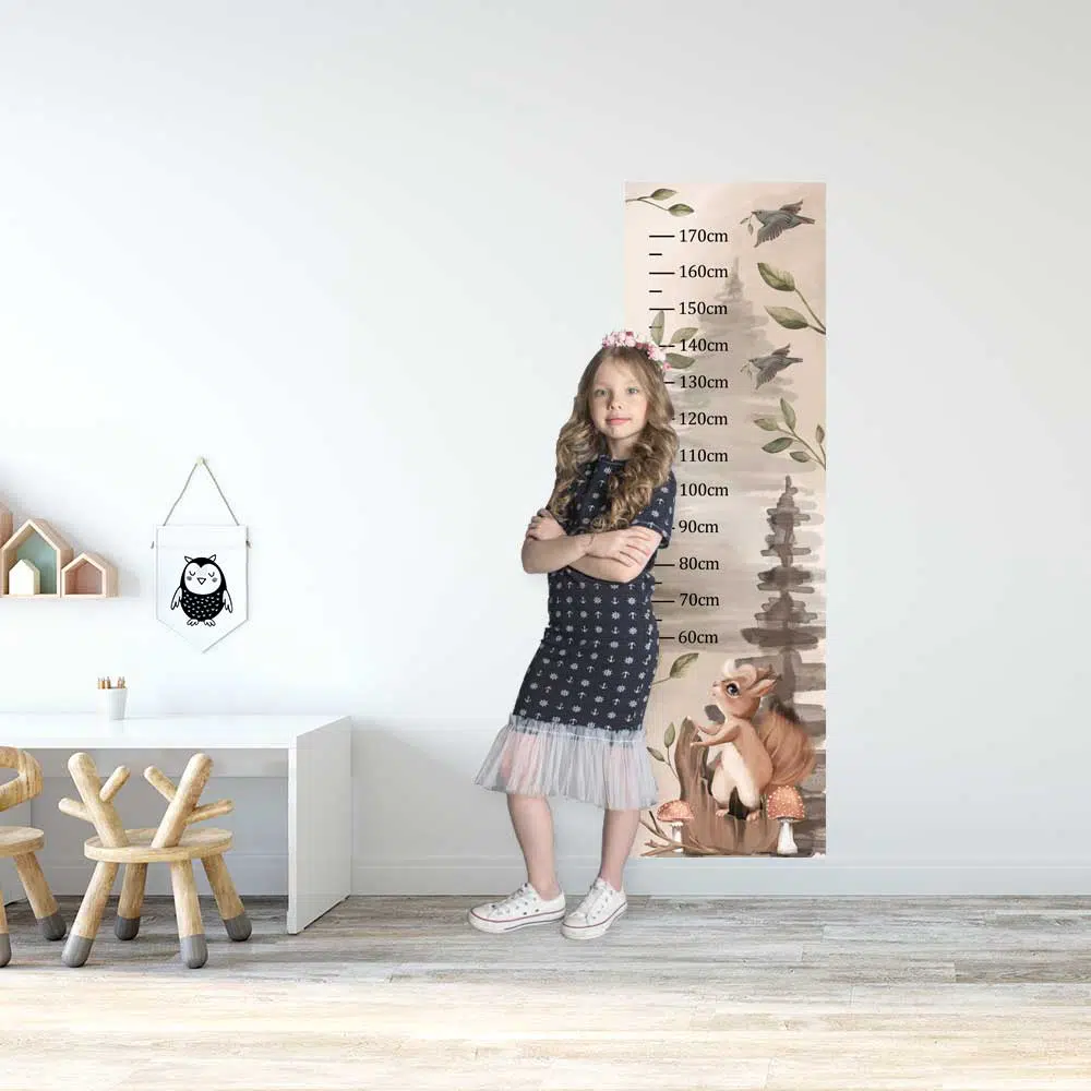 Miarka wzrostu do dziecinnego pokoju