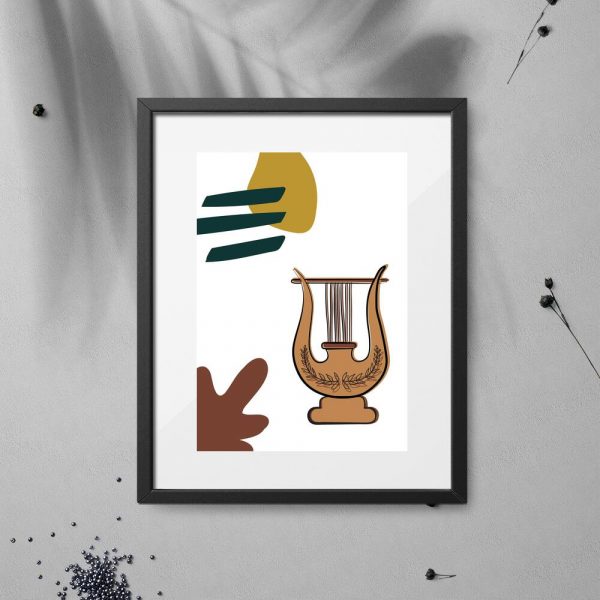 Plakat z lirą