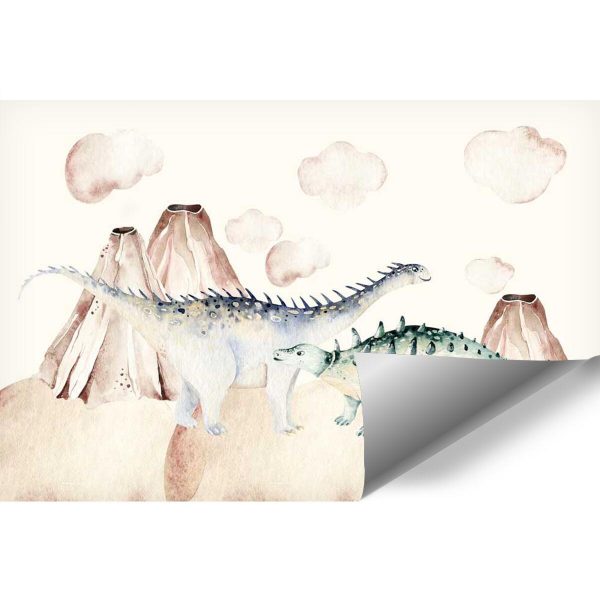 Dziecięca tapeta w Dinozaury