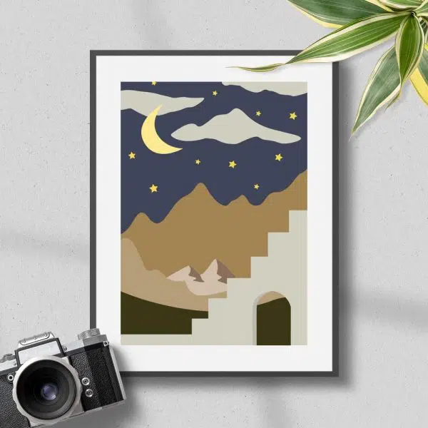 Plakat noc