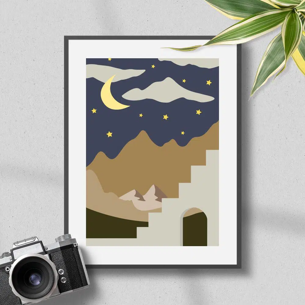Plakat noc